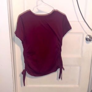 Maroon shirt